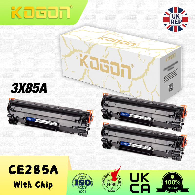 3 pc(s) KOGON Compatible HP CE285A Toner Cartridge