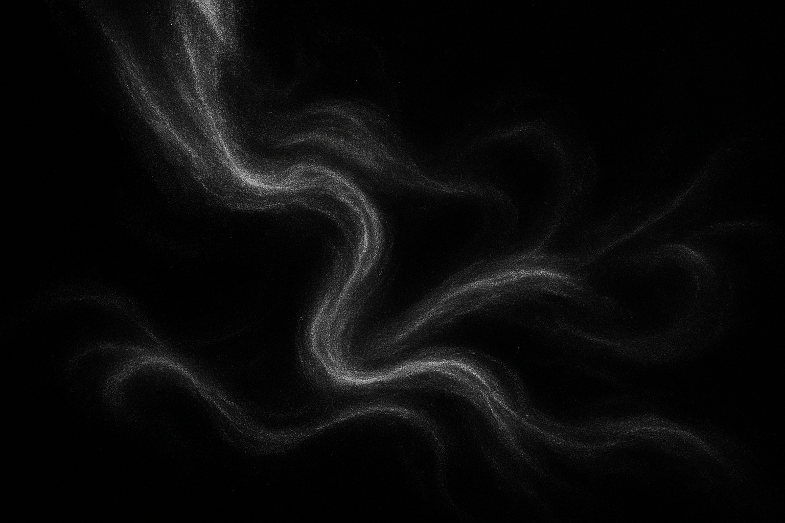 Black with powder flowing 