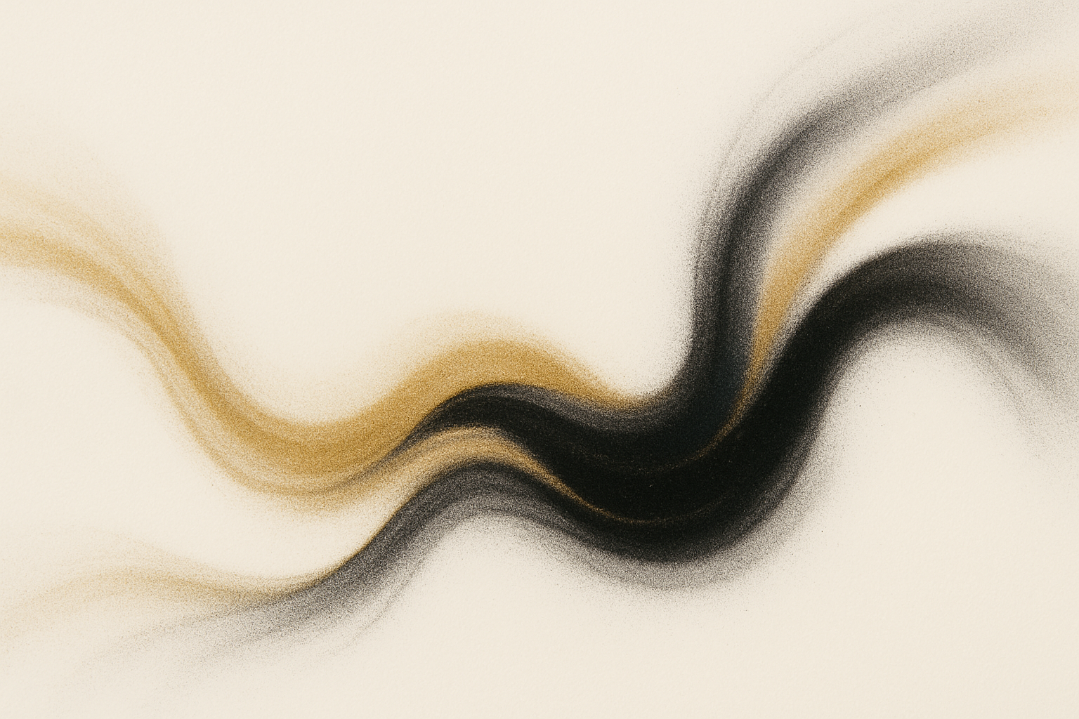 golden and black minimalist toner powder flowing background 