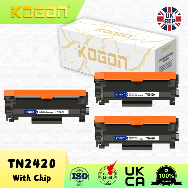 3 pc(s) KOGON Compatible BRO TN2420 Toner Cartridge
