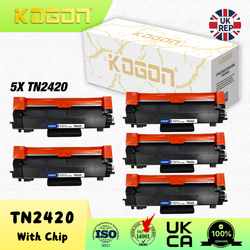 5 pc(s) KOGON Compatible BRO TN2420 Toner Cartridge