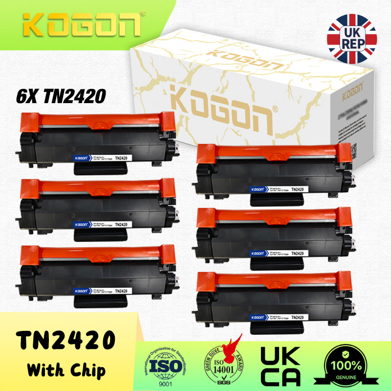 6 pc(s) KOGON Compatible BRO TN2420 Toner Cartridge